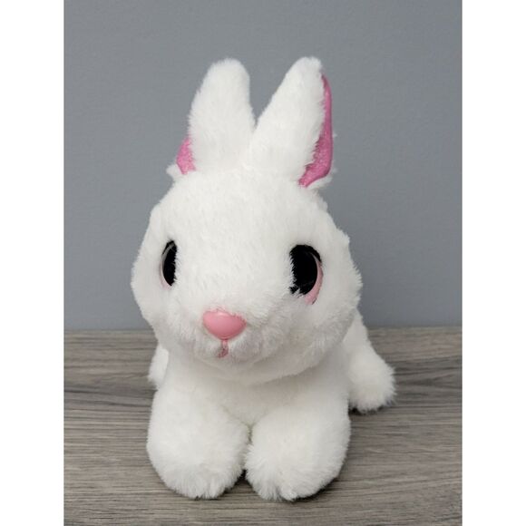 Zuru Pets Alive Mama Bunny White Interactive Plush #9554 Floppy Ears - Picture 1 of 11